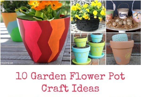 10 Garden Flower Pot Craft Ideas - Ottawa Mommy Club