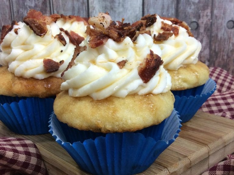 Maple Bacon Cupcakes Recipe