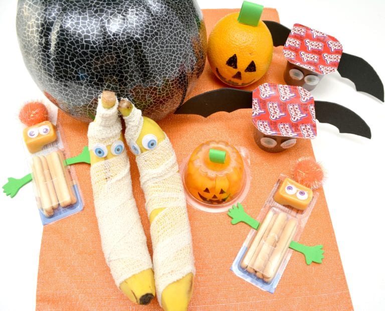 Super Easy and Fun Halloween Kids Snacks for School Lunches