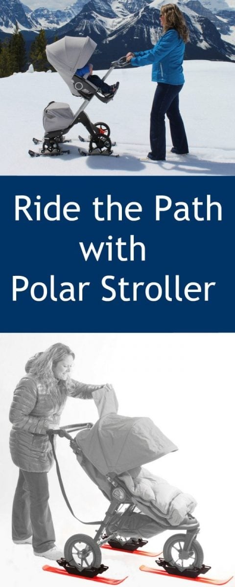 Polar stroller best sale skis review