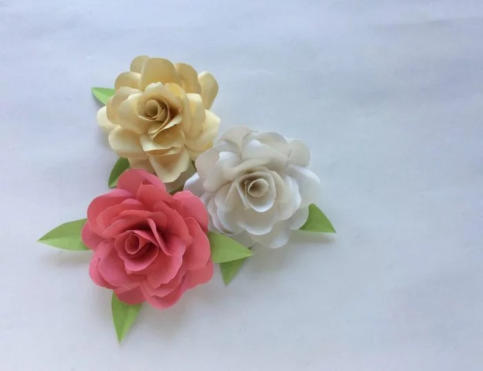 Paper Rose Craft Tutorial
