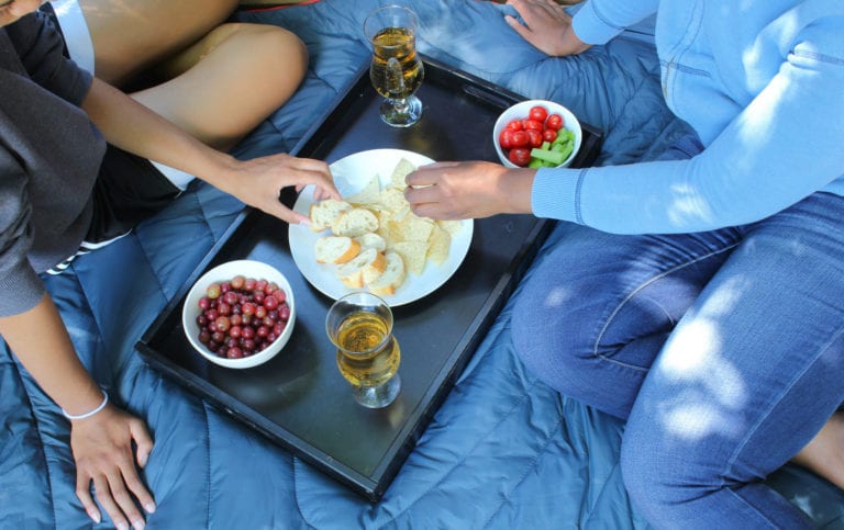 Sneaky Snuggler Puffy Camping Blanket Review From Montem