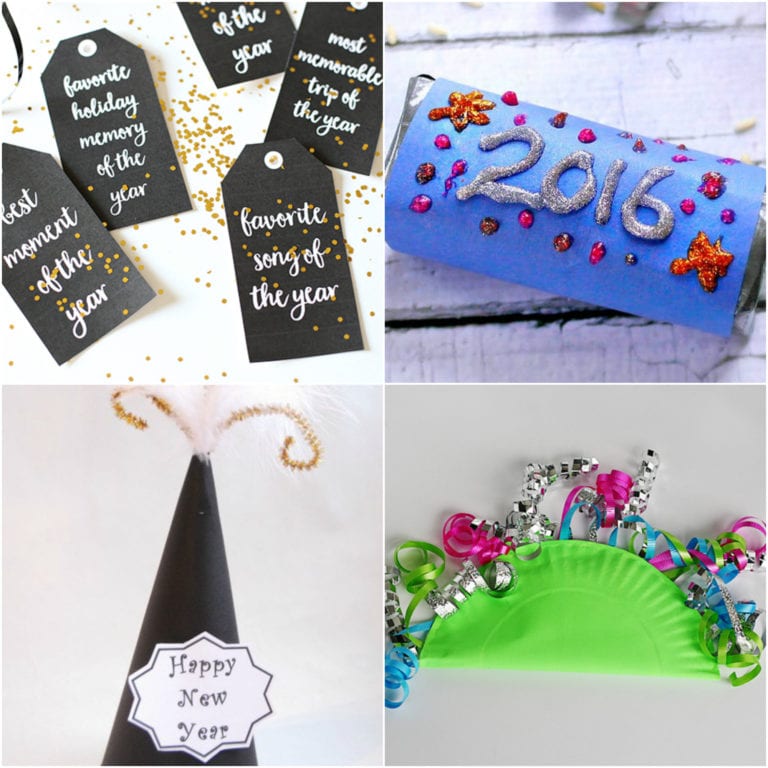 17 New Year’s Eve Crafts For Kids