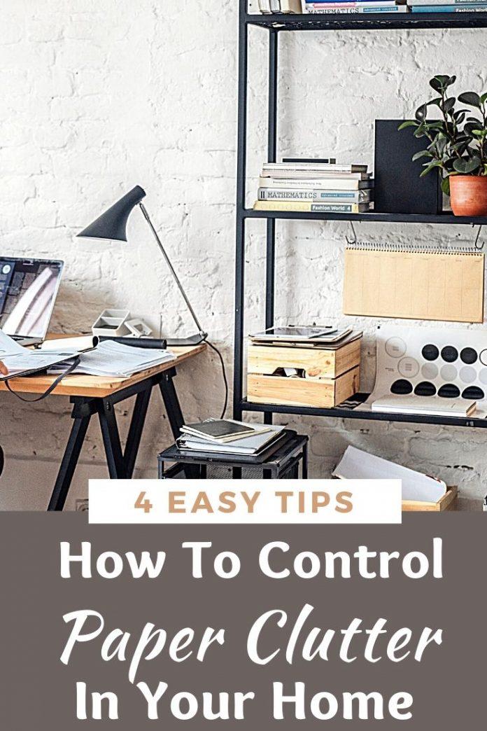 How To Control Paper Clutter In Your Home - Ottawa Mommy Club