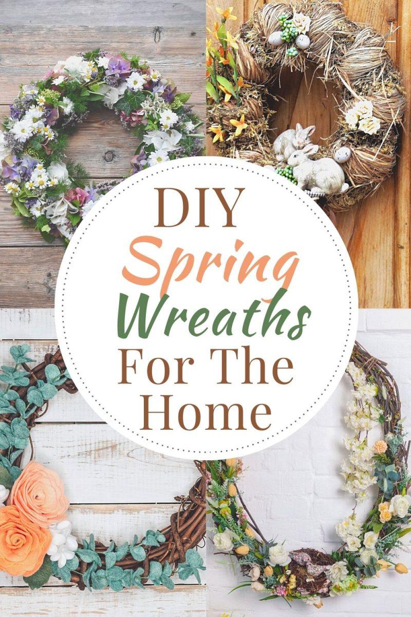 3 simple spring wreath ideas to DIY at home