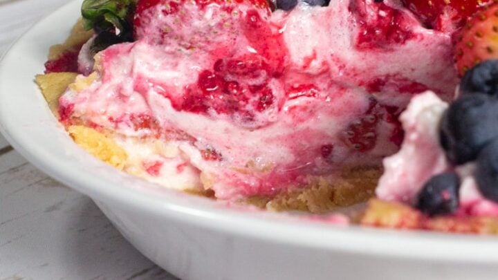 Image for No-Bake Berry Cheesecake