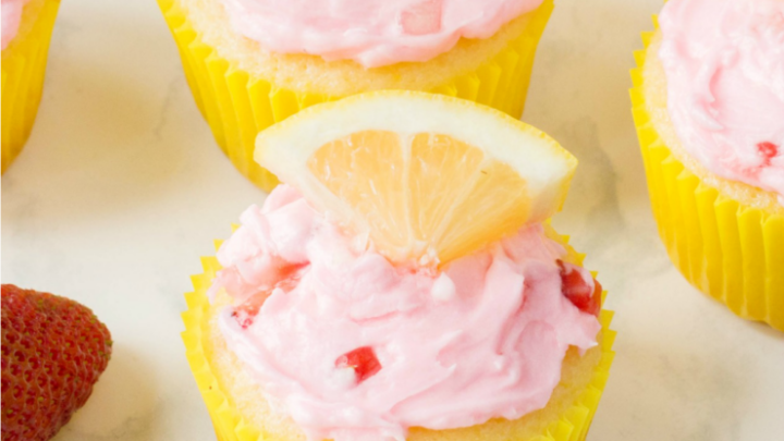 Image for Lemon Strawberry Cupcakes