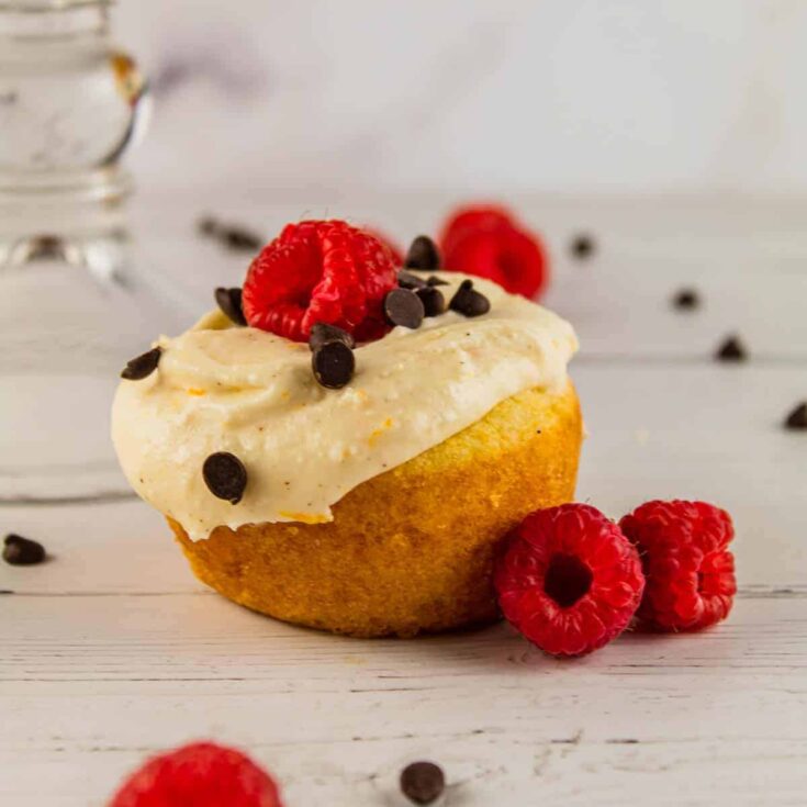 Image for Raspberry Cannoli Cupcakes Recipe