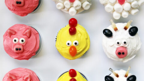 Image for Easy Farm Animal Cupcakes