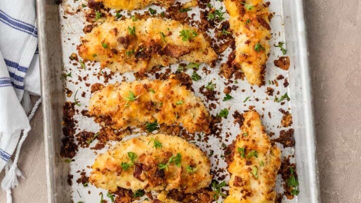 Image for Baked Chicken Tenders - Cheddar Bacon Ranch Chicken (VIDEO)