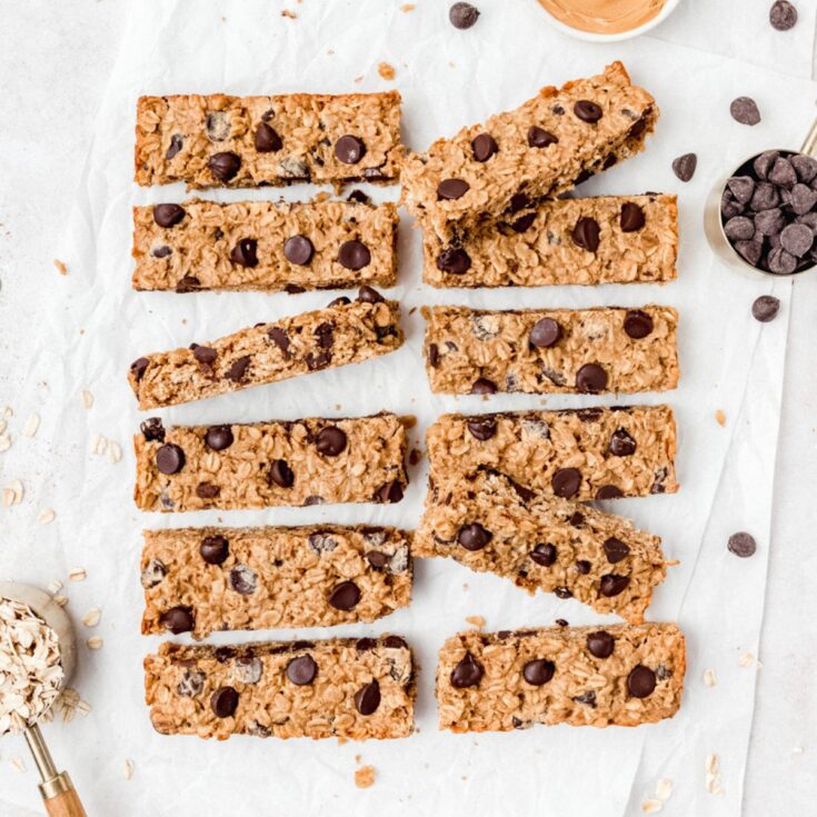 Image for Peanut Butter Oat Breakfast Bars