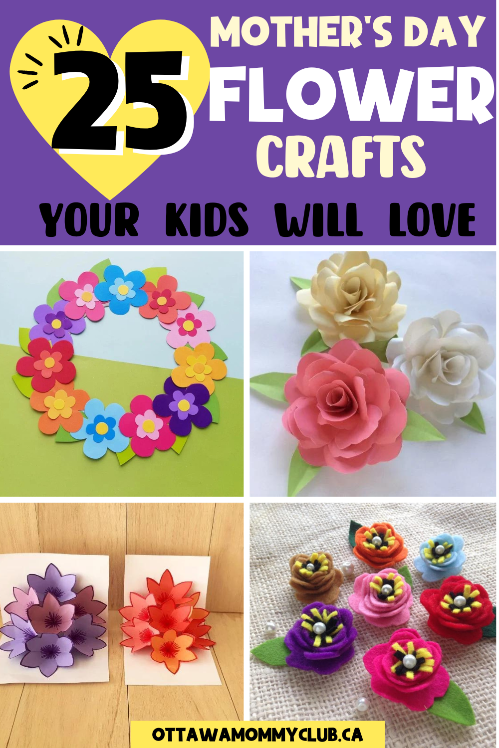 25 Flower Craft Ideas For Adults