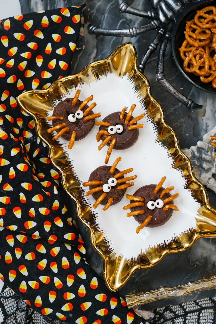 Halloween Spider Donuts