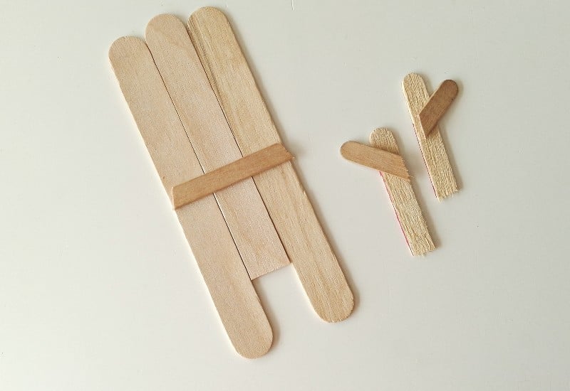 Popsicle Sticks Reindeer 