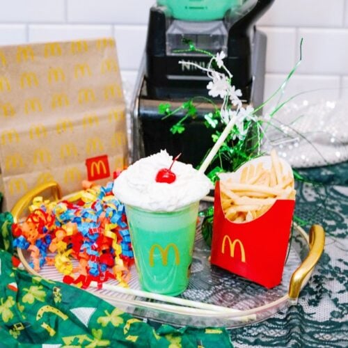 recipe for shamrock shake