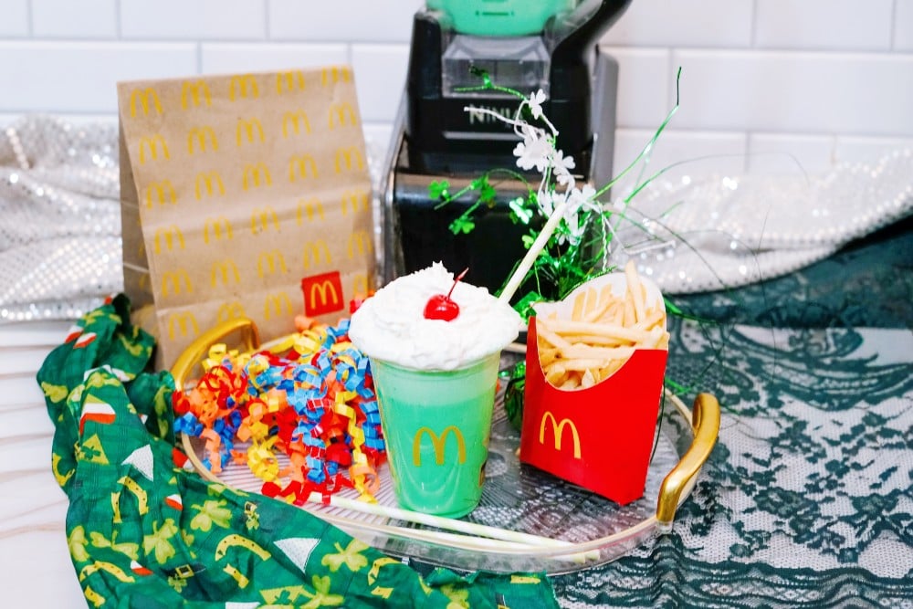 recipe for shamrock shake