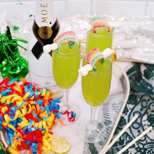 st patrick's day green cocktail