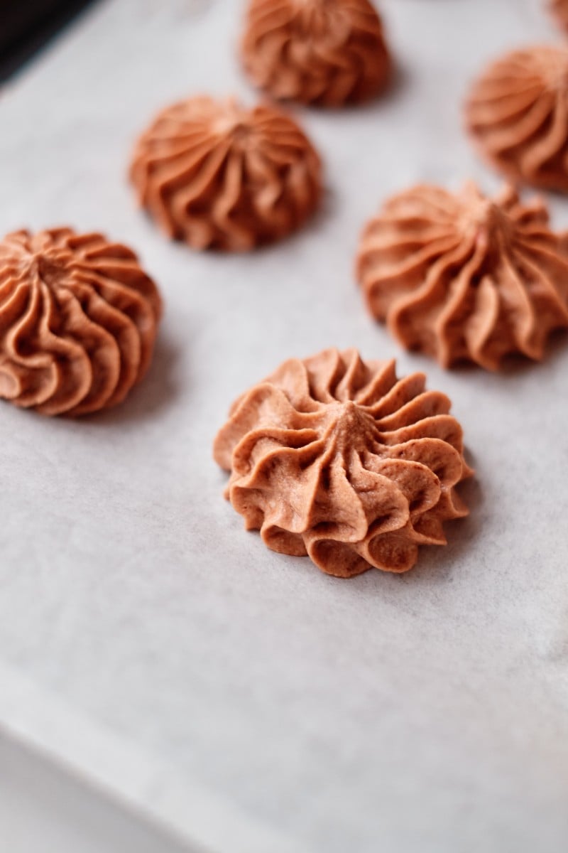 Frozen Whipped Cream Dollops